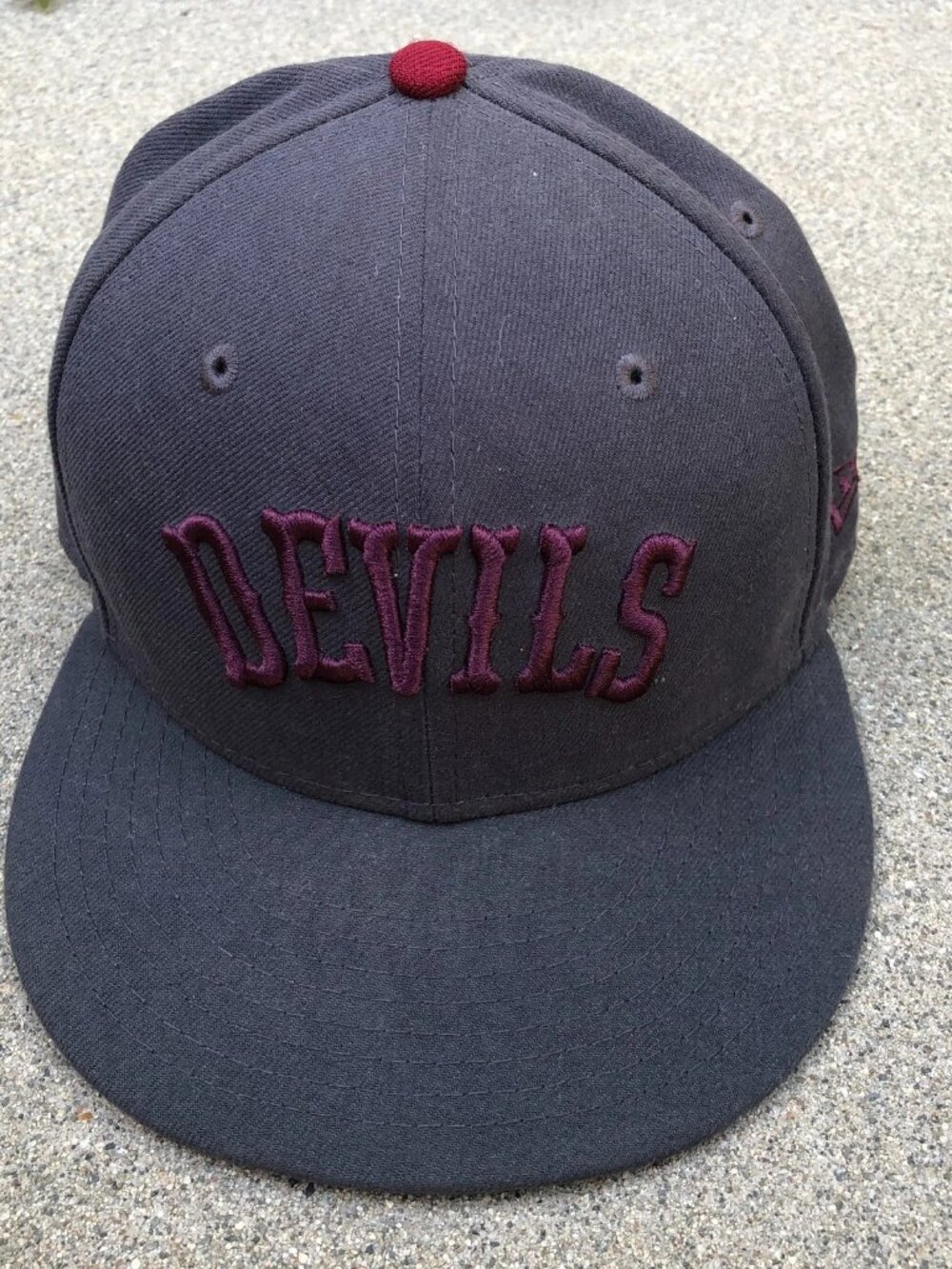 NEW ERA Arizona State Sun Devils Fitted Hat Men's 7 1/4 Grey Cap 59Fifty